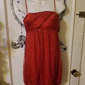 Short dress with sequinse